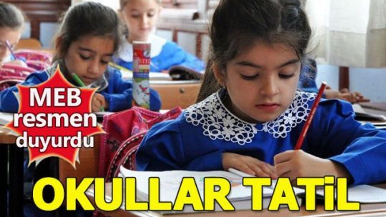 1 Nisan seçim sonrası okullar tatil mi - 1 Nisan 2019 okullar tatil mi?
