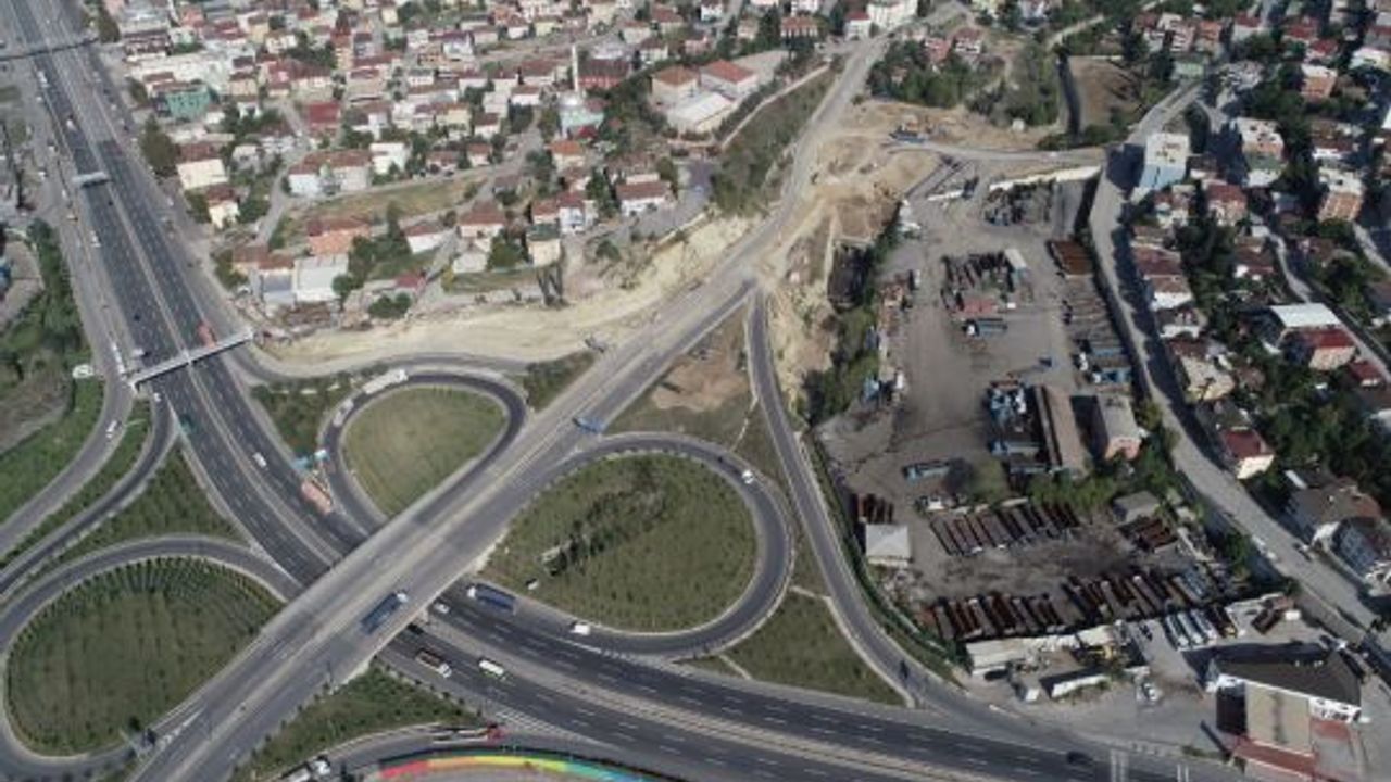 Eynerce Kavşağı’ndakii, 270 metrelik menfez tamamlanıyor