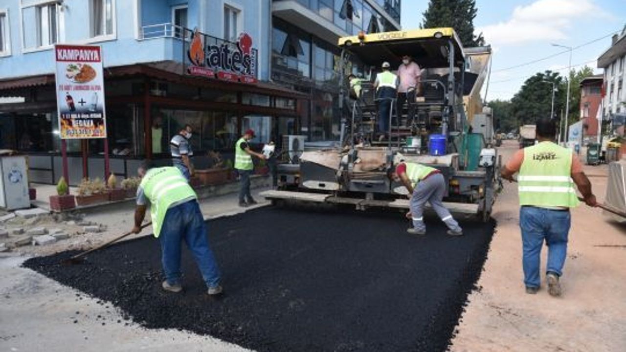 İzmit Belediyesi Paşa Caddesini,   yepyeni görünümüyle trafiğe açtı