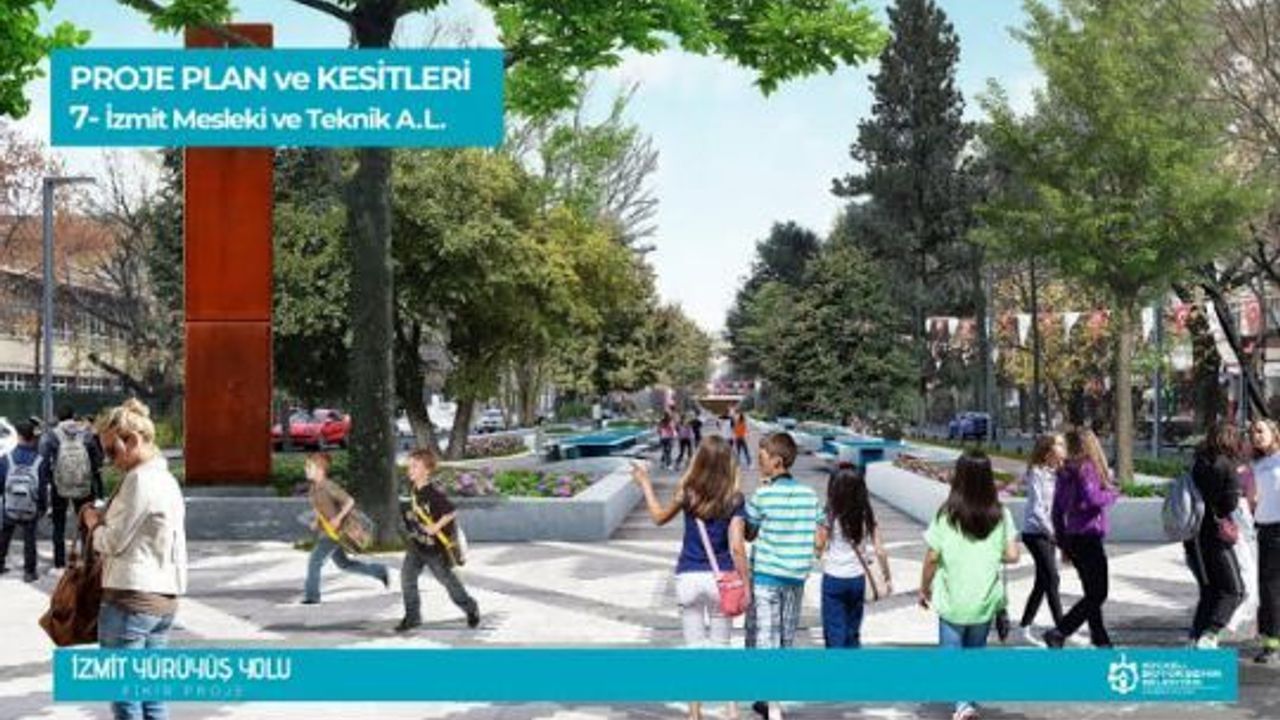 Yürüyüş Yolu baştan sona yeniden yapılacak