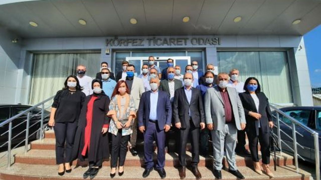 AK Parti İlçe Teşkilatından, KTO’ya ziyaret