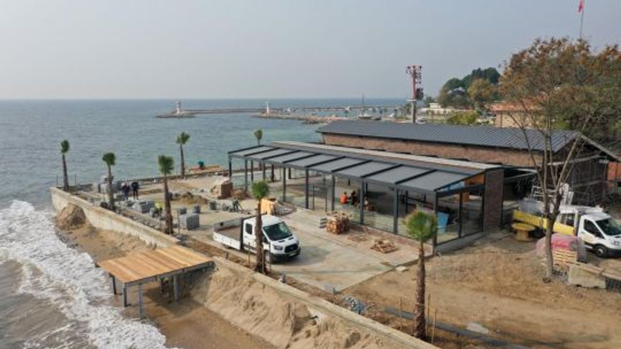 Bu restoran Darıca sahil parkının incisi olacak