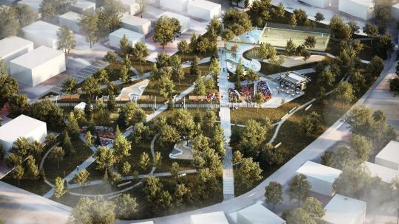 Körfez Cevher Dudayev Parkı için ihale gerçekleştirildi