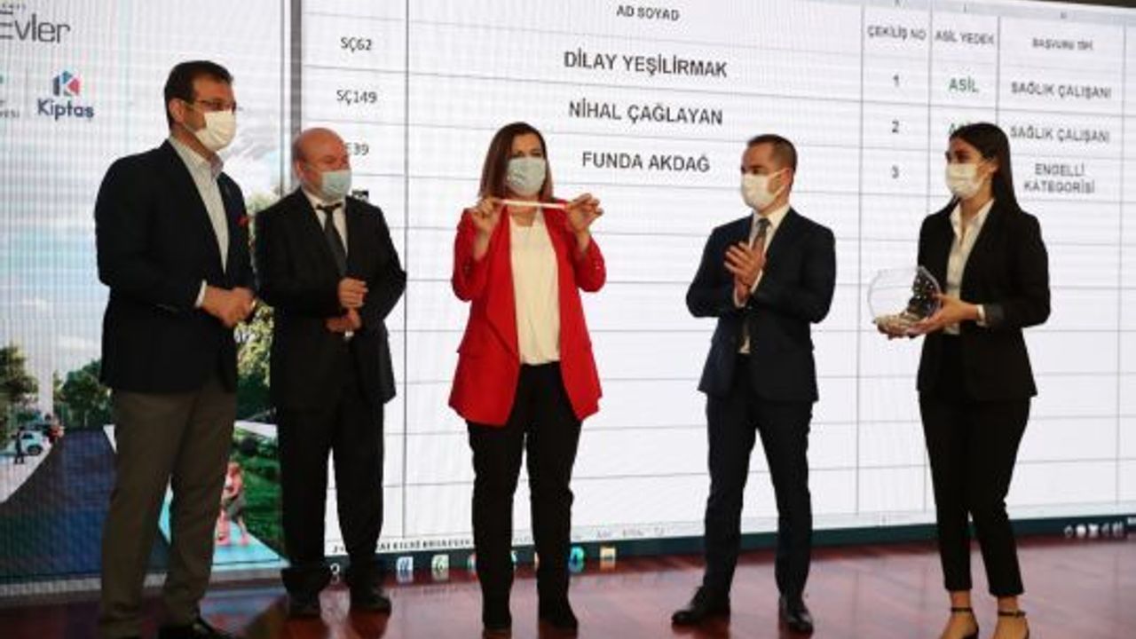 20 kat talep toplanan Kiptaş İzmit Çınar Evler’in  hak sahipleri kurayla belirlendi