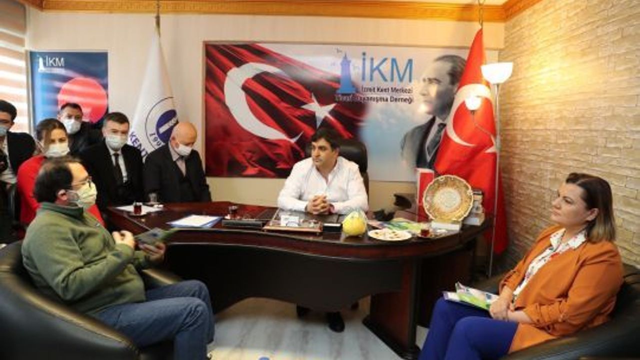 Başkan Hürriyet, İKM’yi İzmit Çarşısı projesi ile ilgili bilgilendirdi