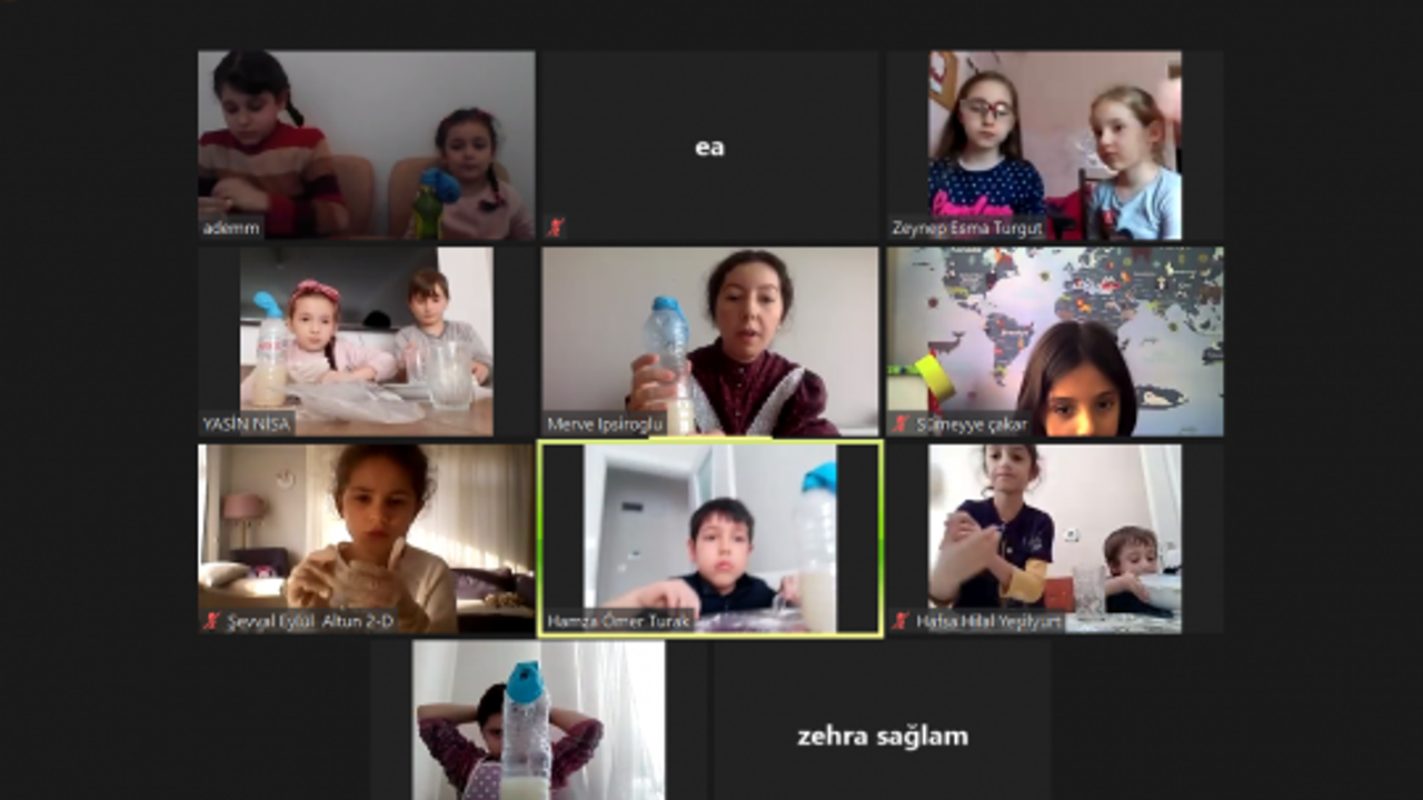 Kocaeli Bilim Merkezi’nden çevrimiçi deneyler