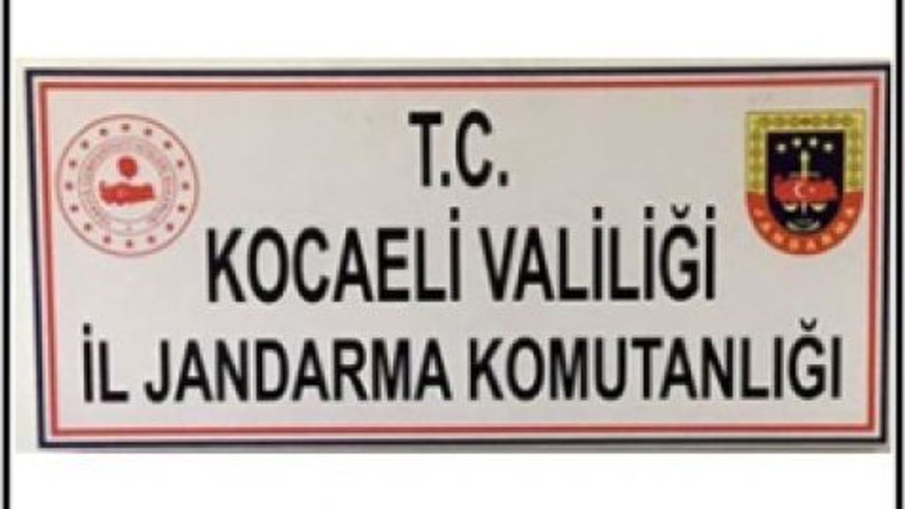  Kocaeli İl Jandarma Komutanlığı,  terörle mücadele kapsamında bir şahsı yakaladı