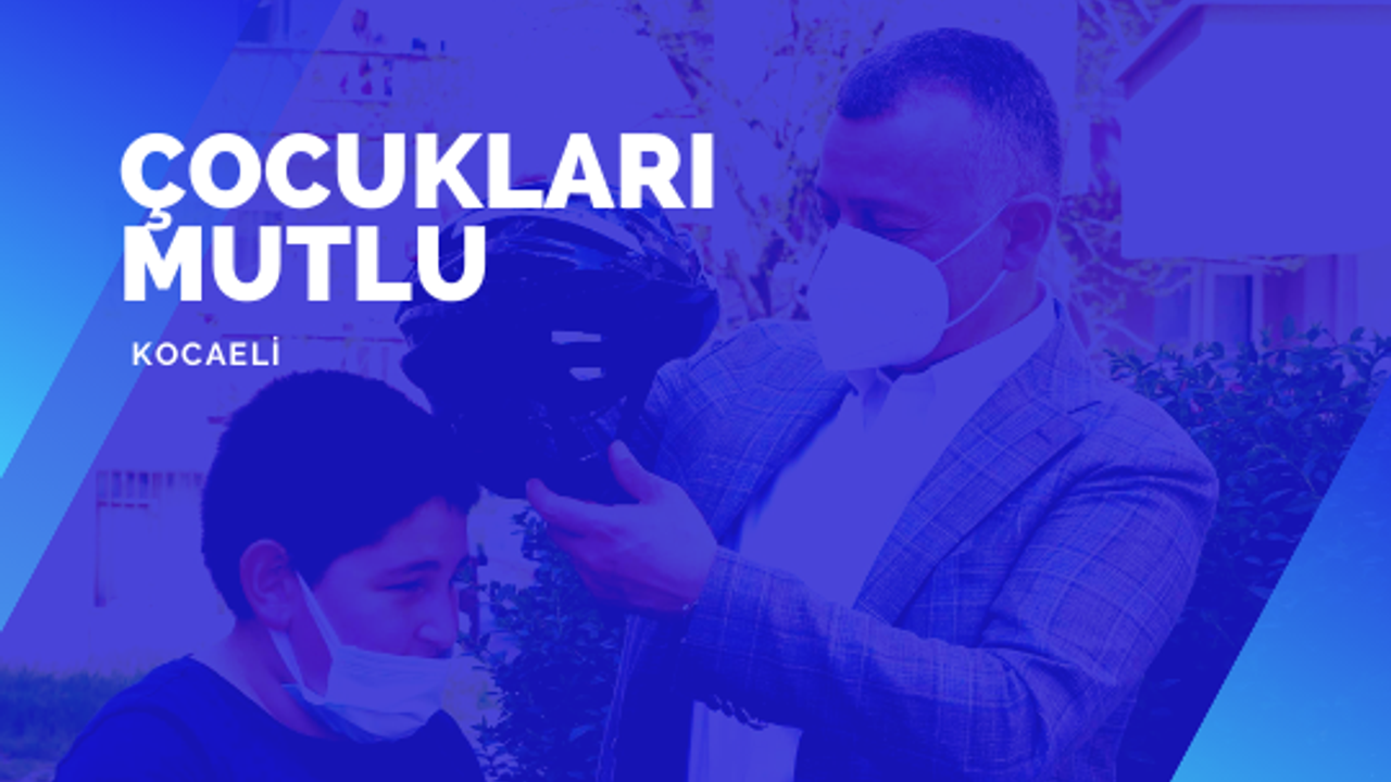 Başkan Büyükakın,  çocukları mutlu etmeyi sürdürüyor
