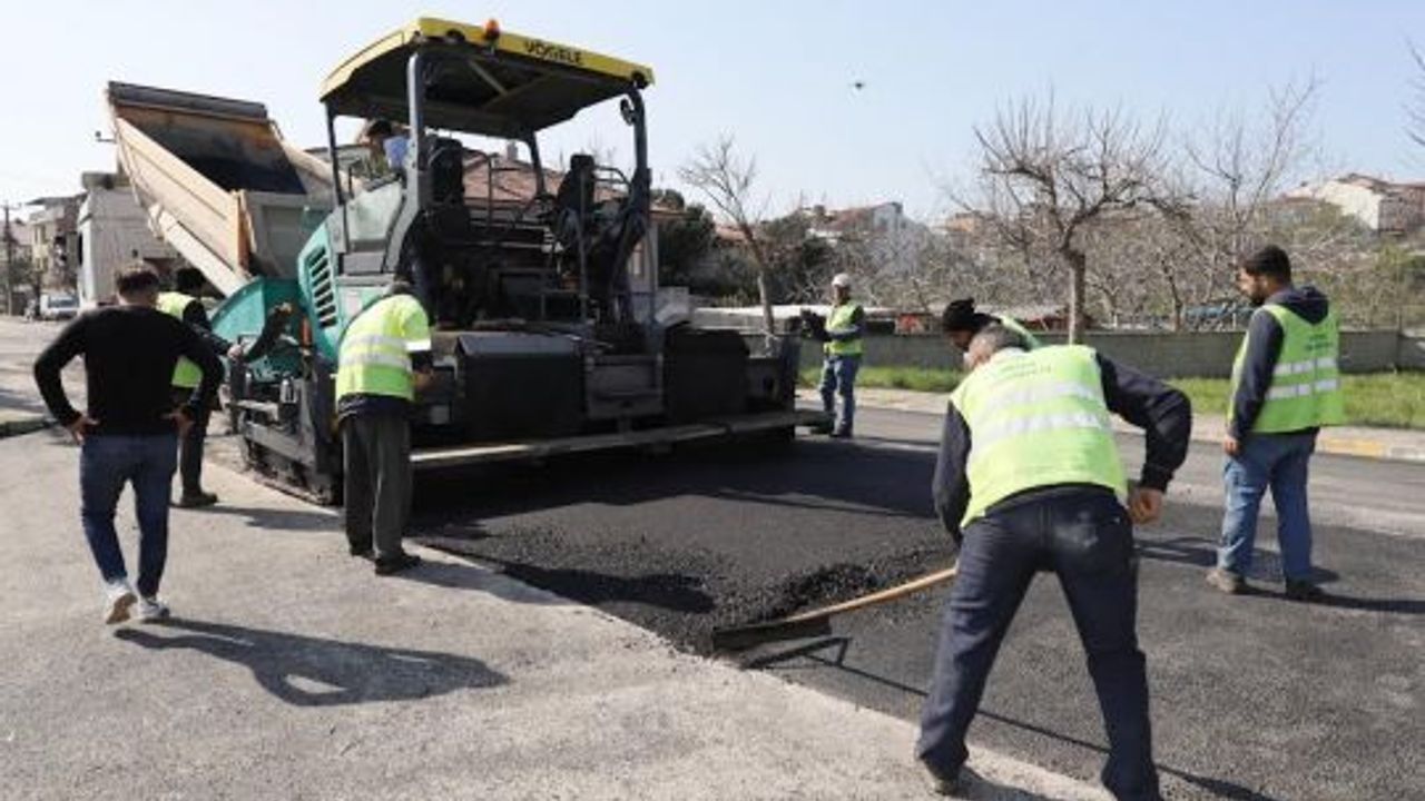 Körfez Fırat Çakıroğlu Caddesi yenilendi
