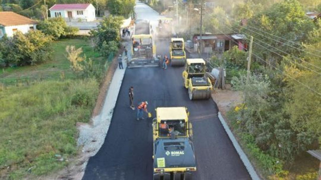 Başiskele’de, Üç Ayrı Noktada Asfalt Çalışması
