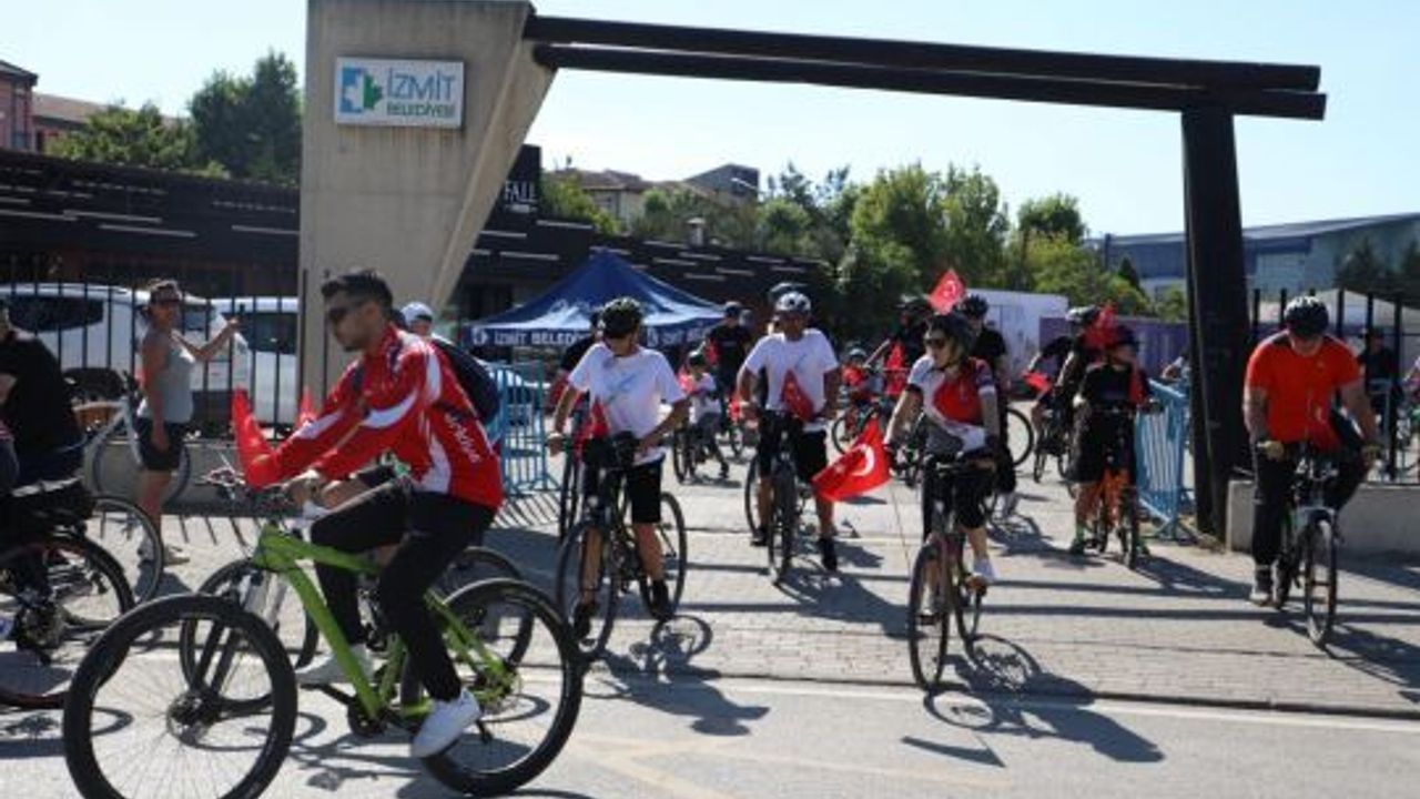 İzmit Belediyesi, 28 Haziran'da, bisiklet korteji düzenledi