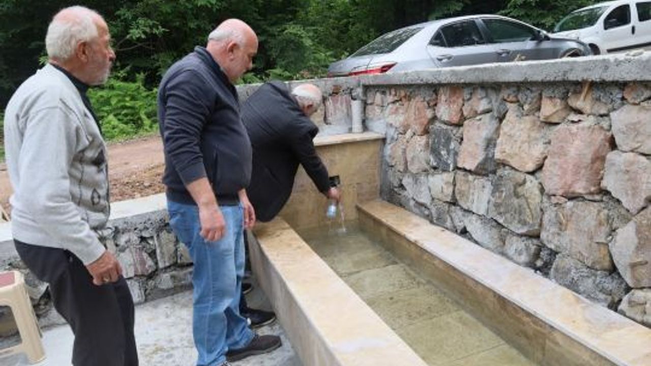 Kocaeli Büyükşehir Belediyesi, çeşme ve sundurma yaptı