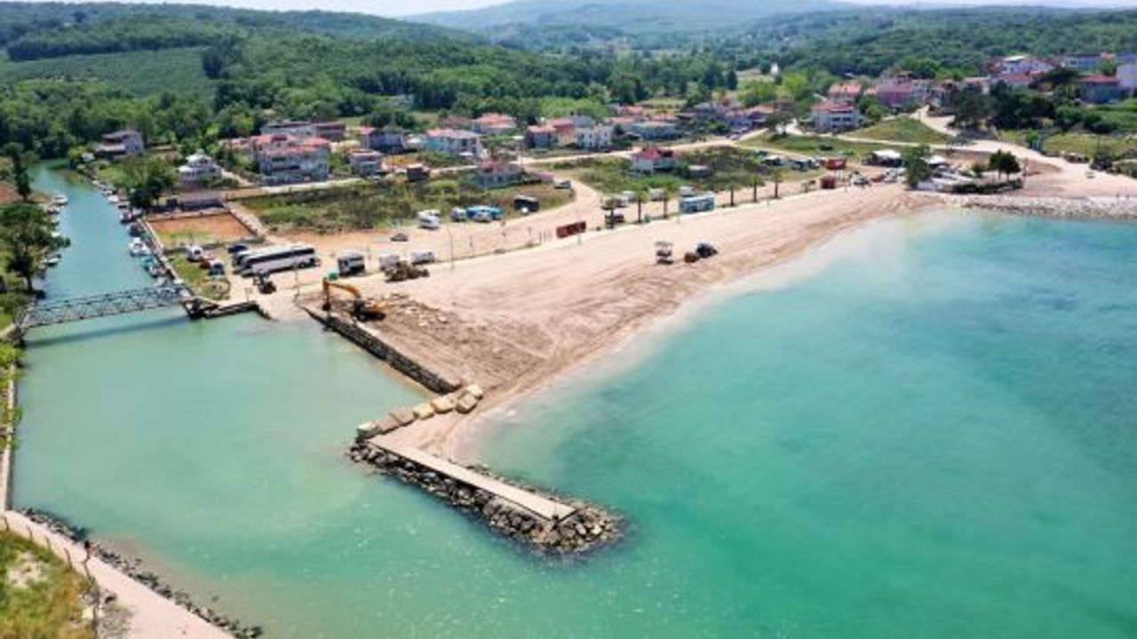 Seyrek Plajı'ndaki, iyileştirme çalışmaları, tamamlandı