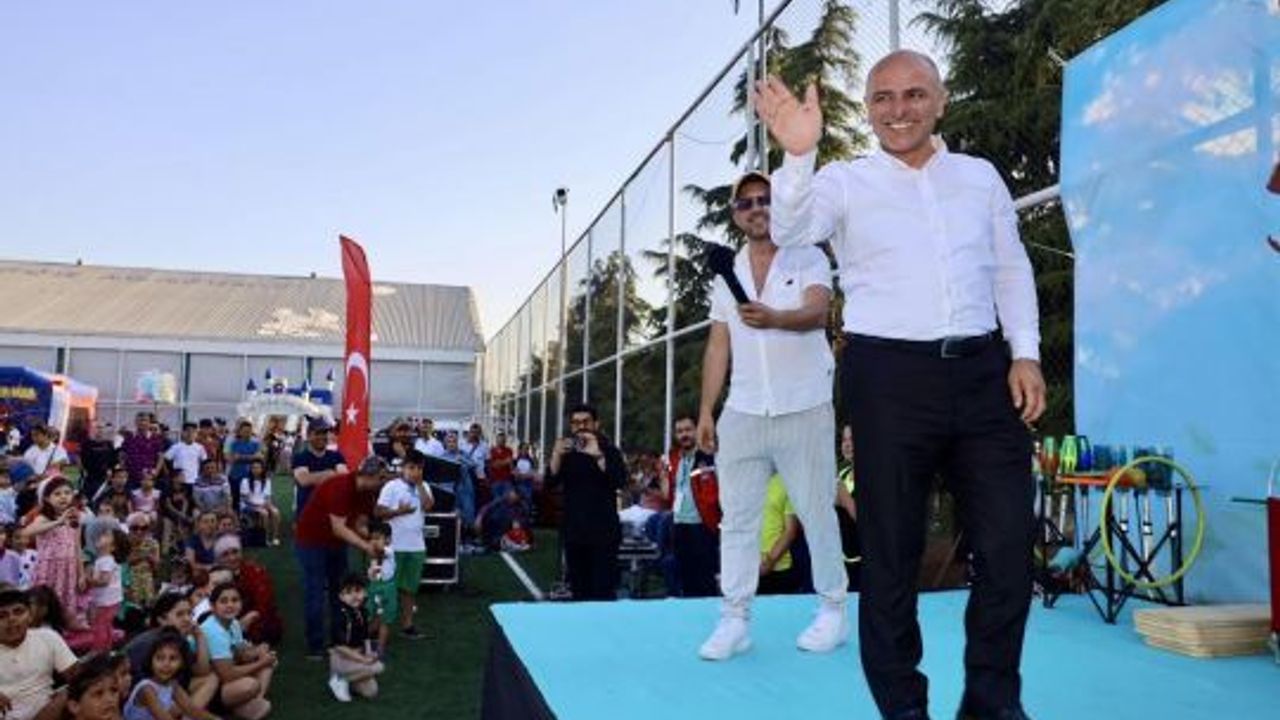 Altın Kiraz, Kültür ve Sanat Festivali'nde, Çocuklar İçin Renkli Etkinlikler Gerçekleştirildi