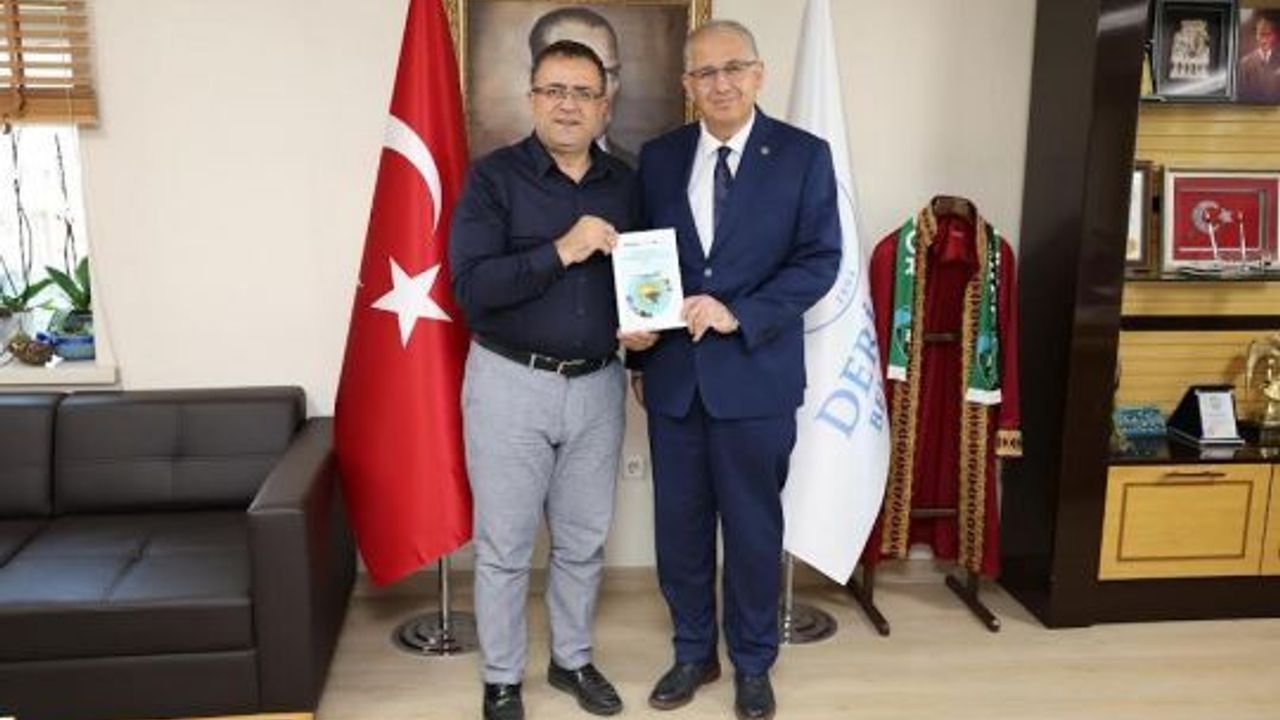 Başkan Sertif Gökçe’nin, Konuğu Rektör Cantürk