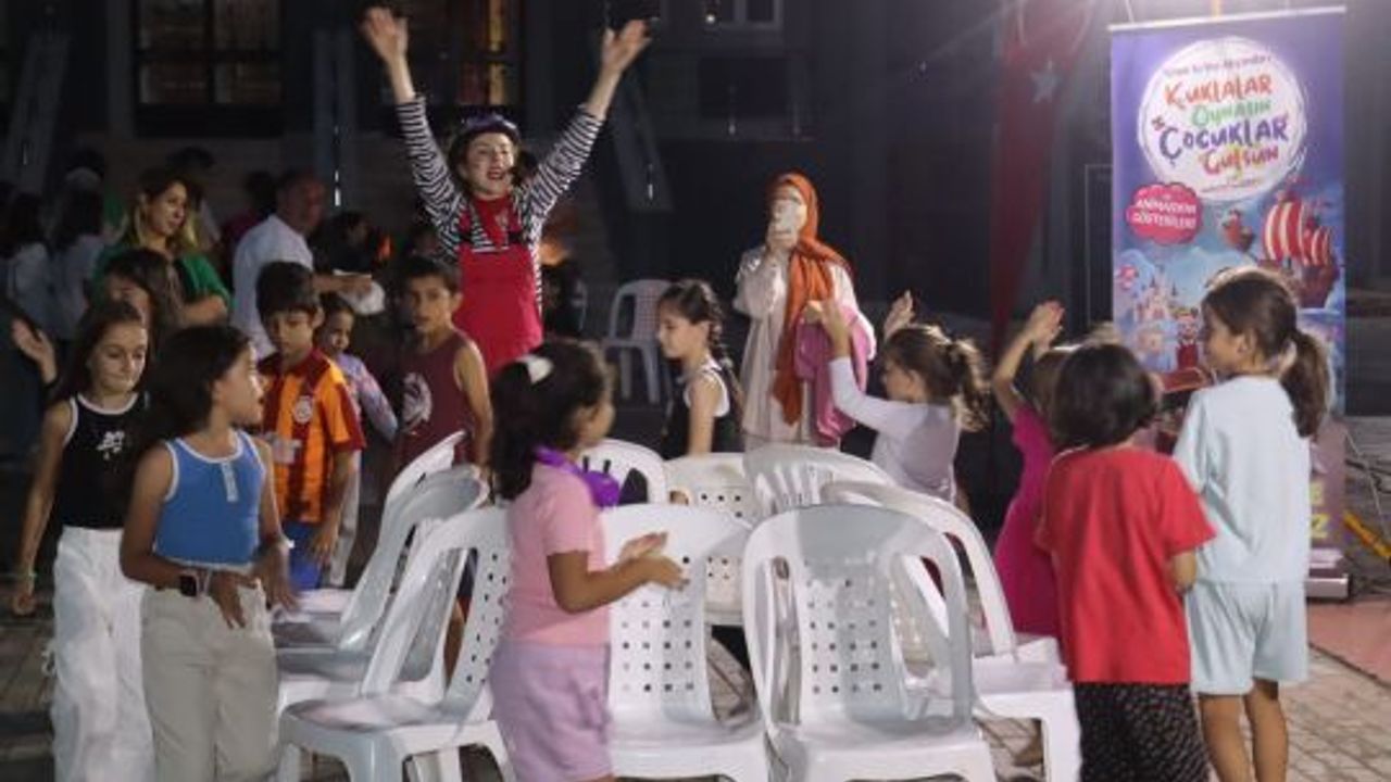 İzmit Belediyesi’nden, ‘Kuklalar Oynasın Çocuklar Gülsün’ Etkinliği, Arızlı Mahallesi’nde