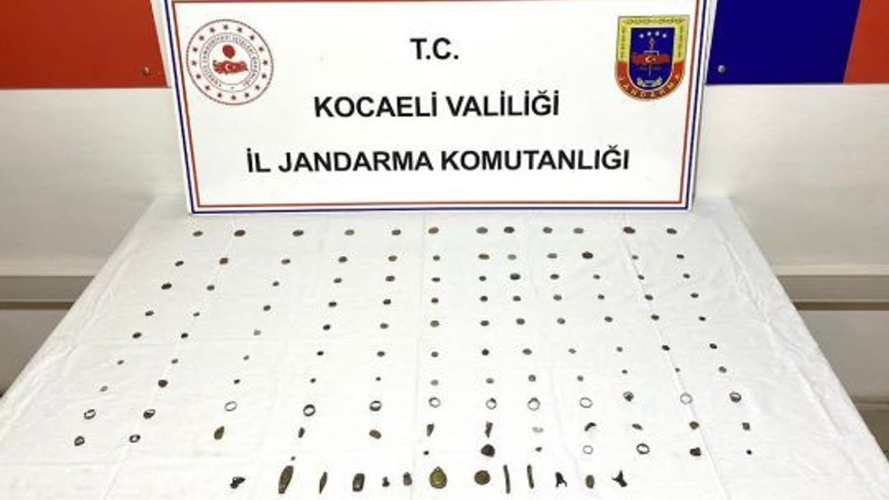 Kocaeli Jandarması, Tarihi Eser Kaçakçılığına Geçit Vermedi
