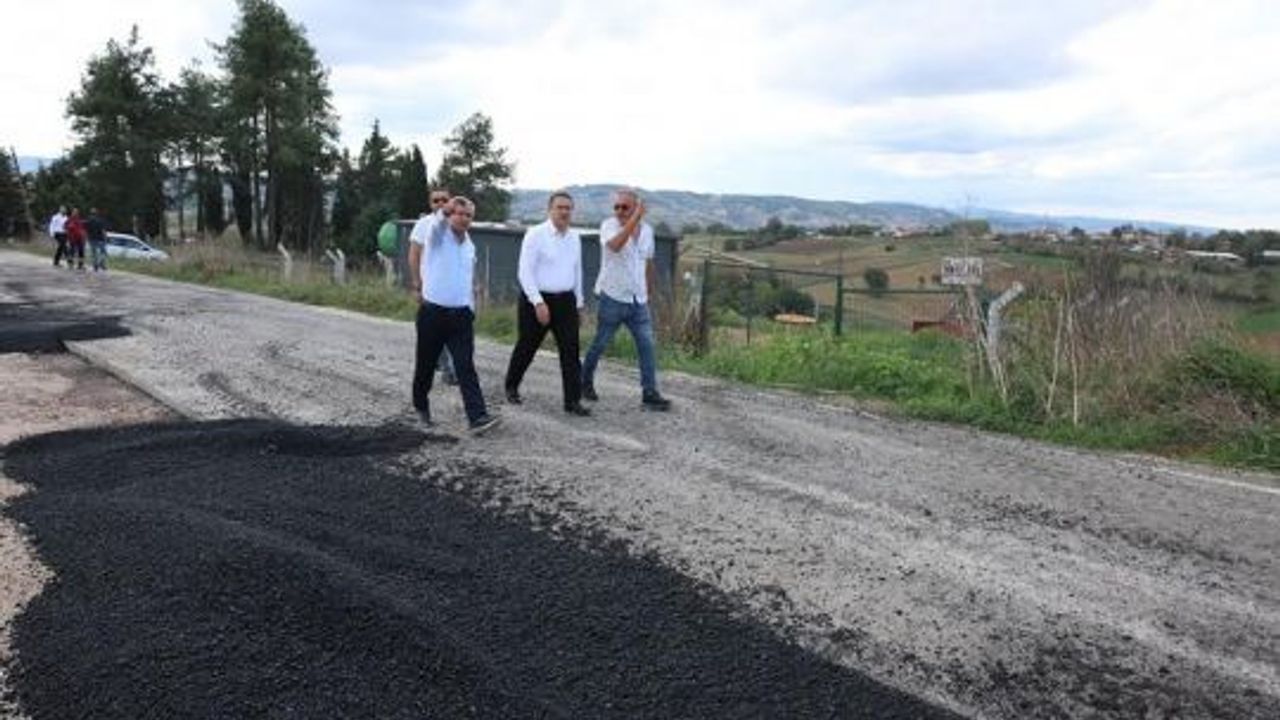 Başkan Sertif Gökçe, İshakçılar Köylerinde, İncelemelerde Bulundu
