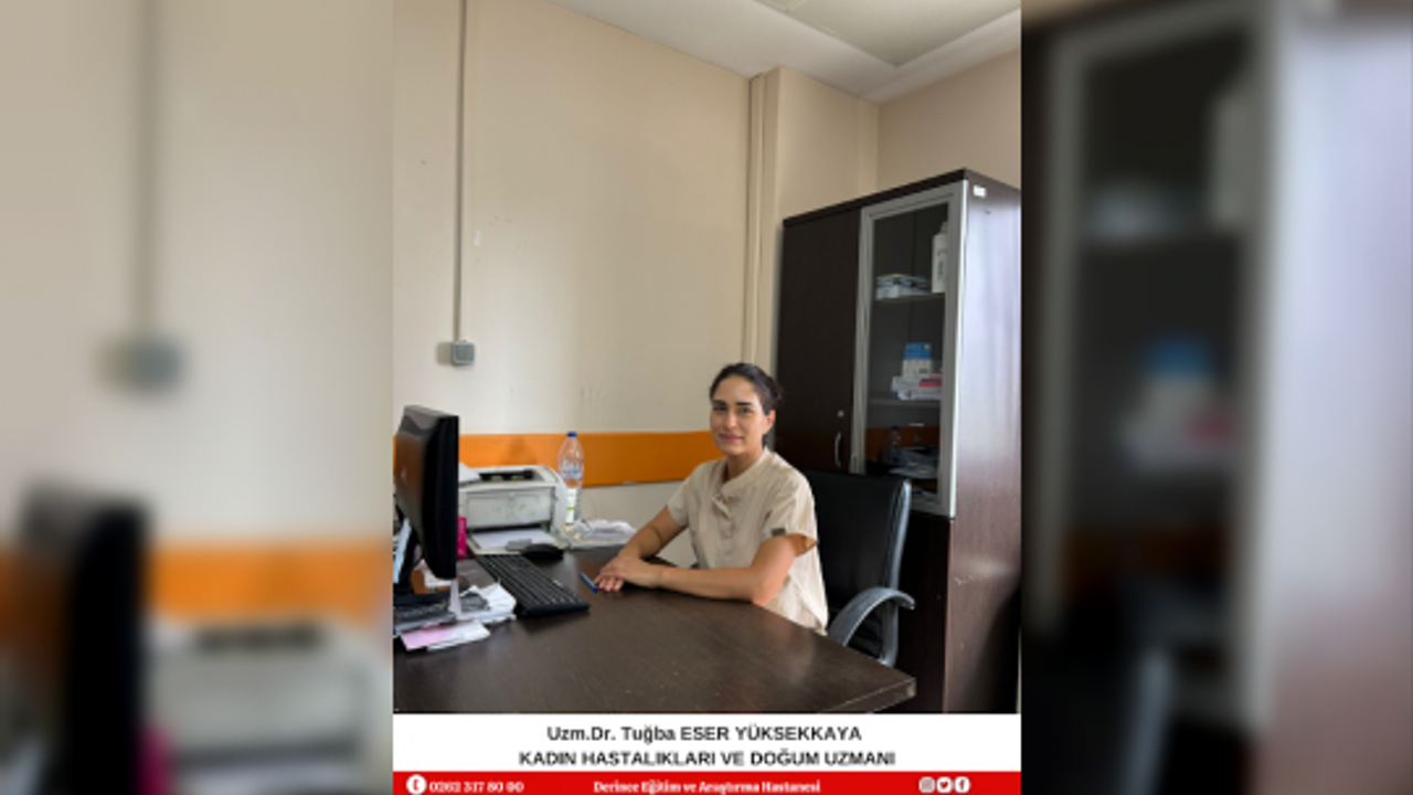 Derince Eğitim ve Araştırma Hastanesi'ne, Yeni Kadın Hastalıkları ve Doğum Uzmanı