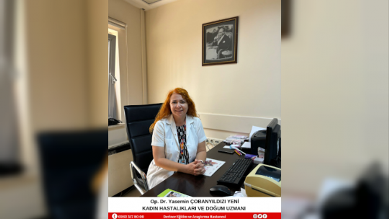 Derince Eğitim ve Araştırma Hastanesi’ne Yeni Kadın Doğum Uzmanı Atandı