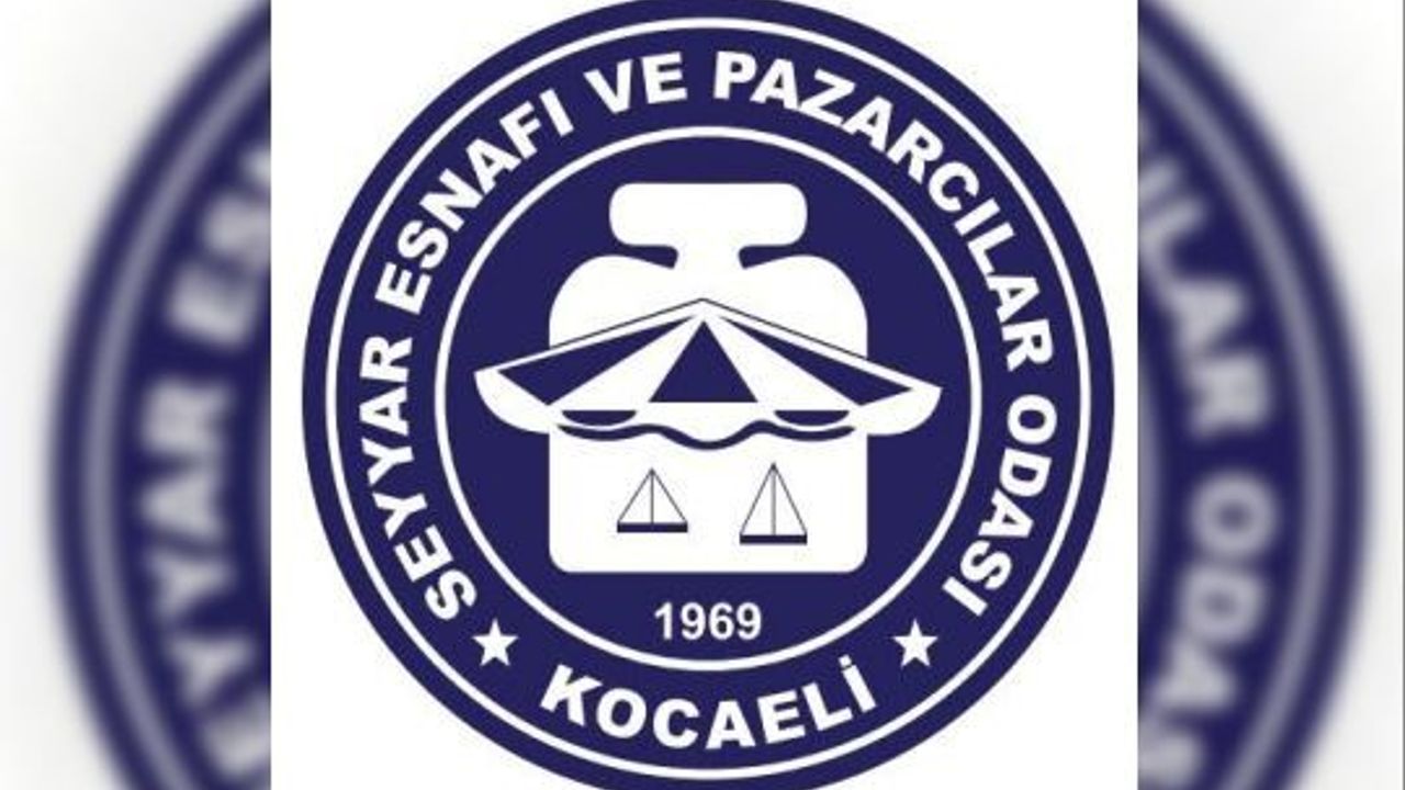 Kocaeli Pazarcılar Esnaf Odası’ndan, Kamuoyuna Önemli Açıklama