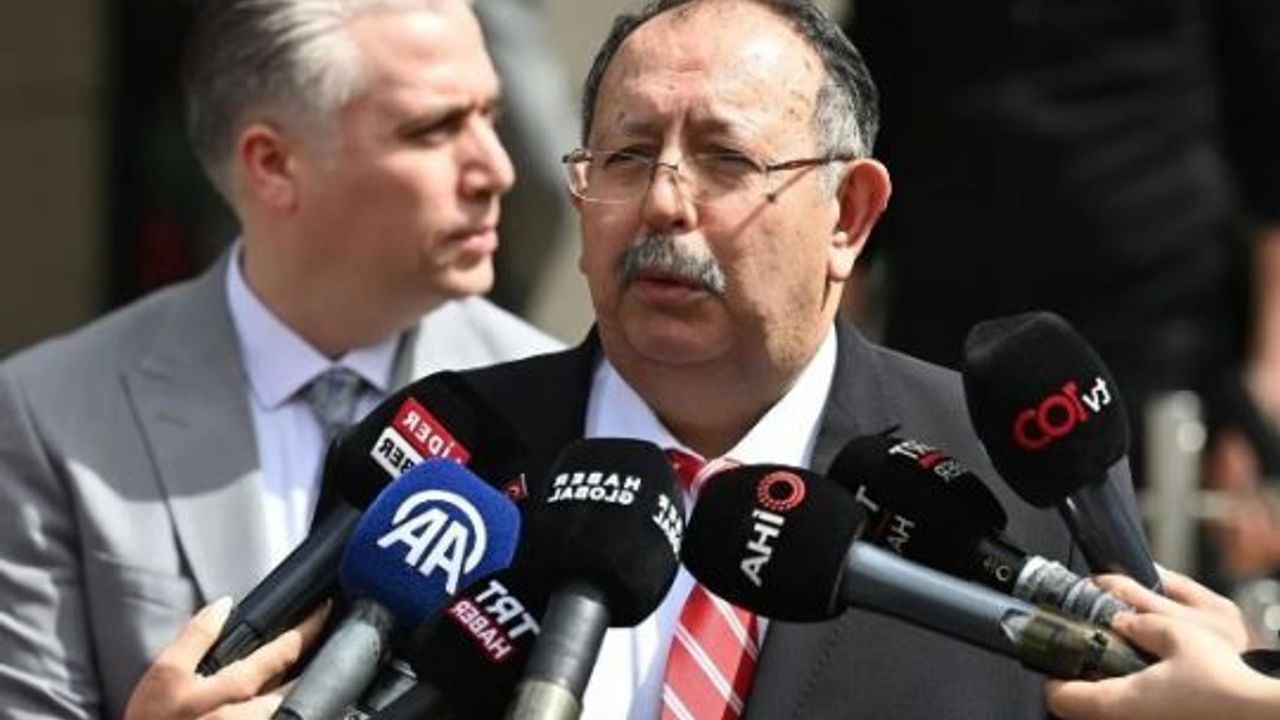 YSK Başkanı, Ahmet Yener'den, Elektronik Seçim Sistemi Açıklaması