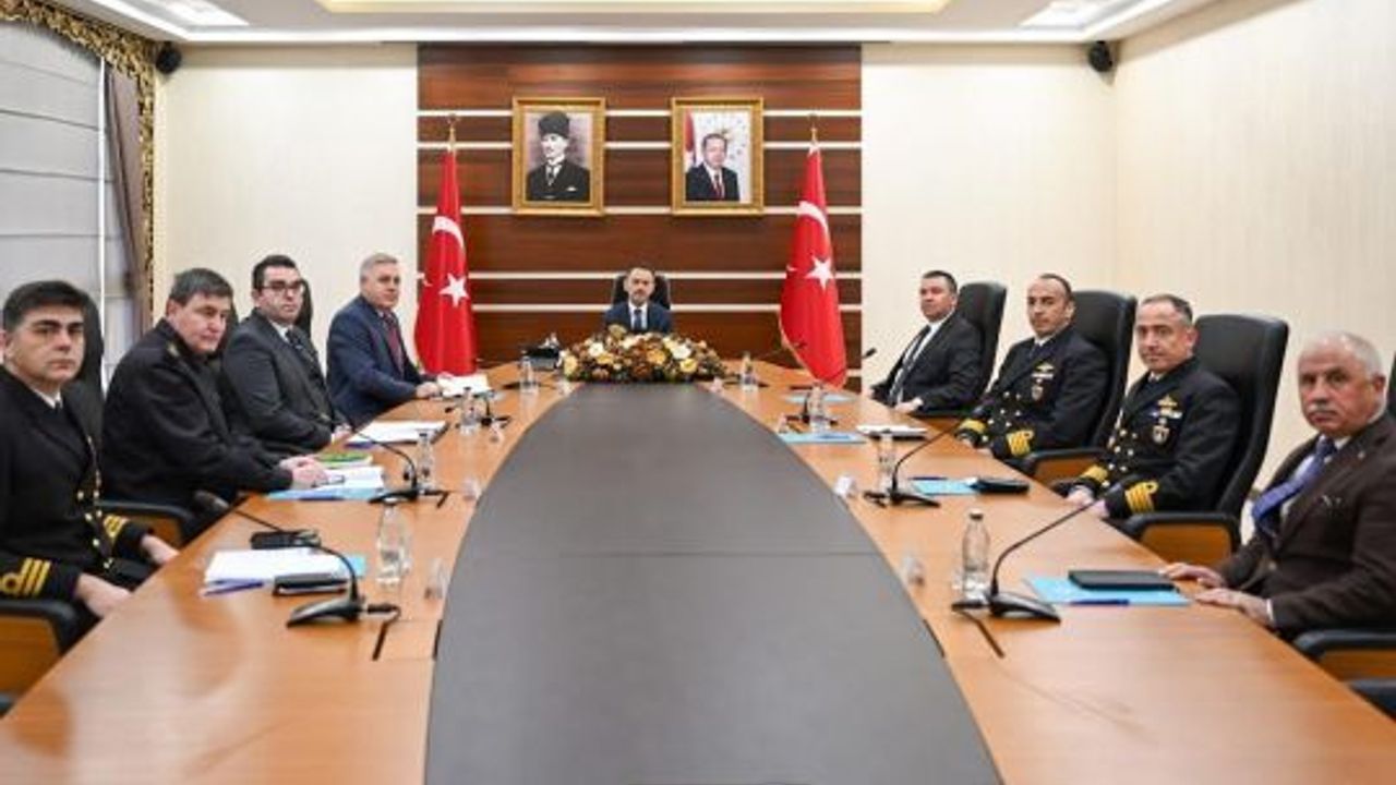 Vali İlhami Aktaş Başkanlığında İl Güvenlik Asayiş ve Koordinasyon Toplantısı,
