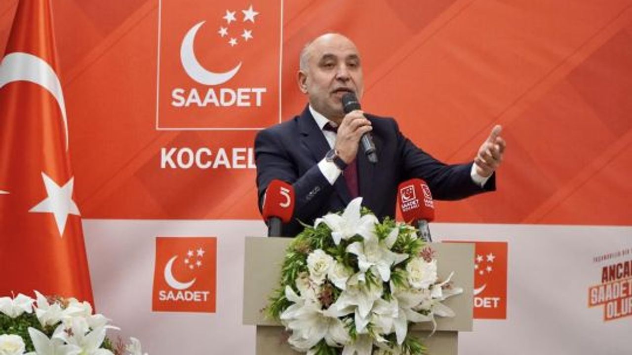 Saadet Partisi Kocaeli İl Başkanlığına Recep Sarıdoğan Atandı