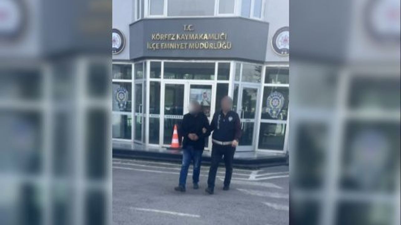 KOCAELİ EMNİYET MÜDÜRLÜĞÜ, ARANAN HÜKÜMLÜYÜ YAKALADI!