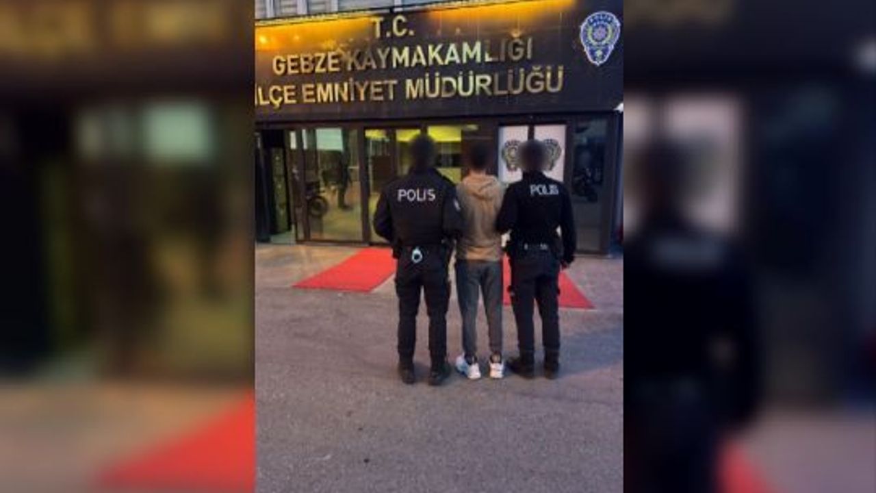 KOCAELİ İL EMNİYET MÜDÜRLÜĞÜ, ARANAN ES'Yİ YAKALADI