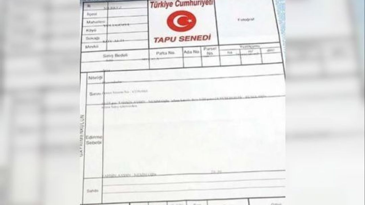 GİB Tapu Devir İşlemlerini Sıkı Takibe Aldı