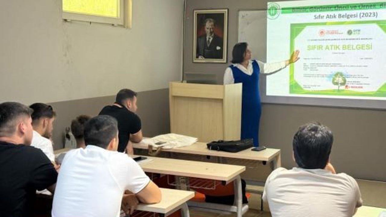 KOÜ Hereke MYO’da “Sıfır Atık Bitkisel Yağ Projesi” Uygulamaya Geçti