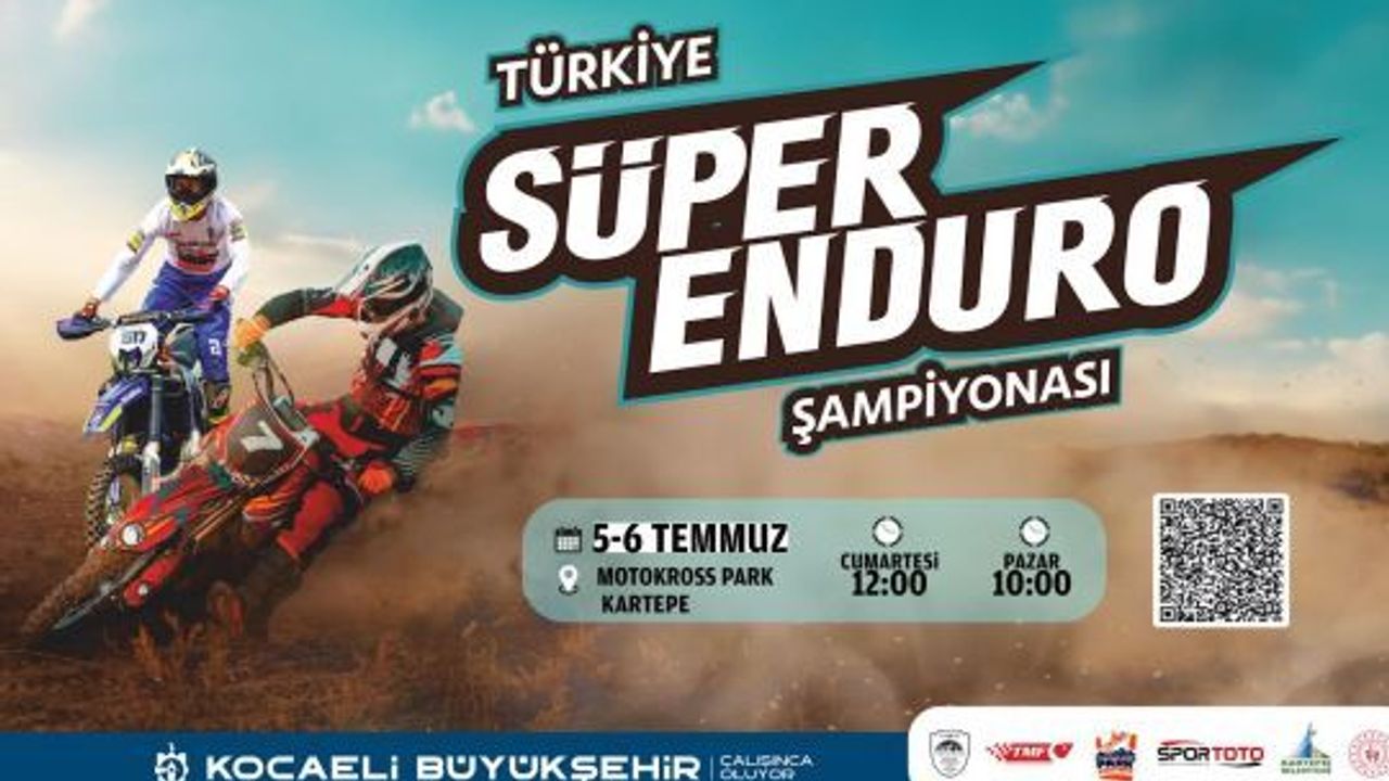 Kocaeli’de Süper Enduro Heyecanı Başlıyor