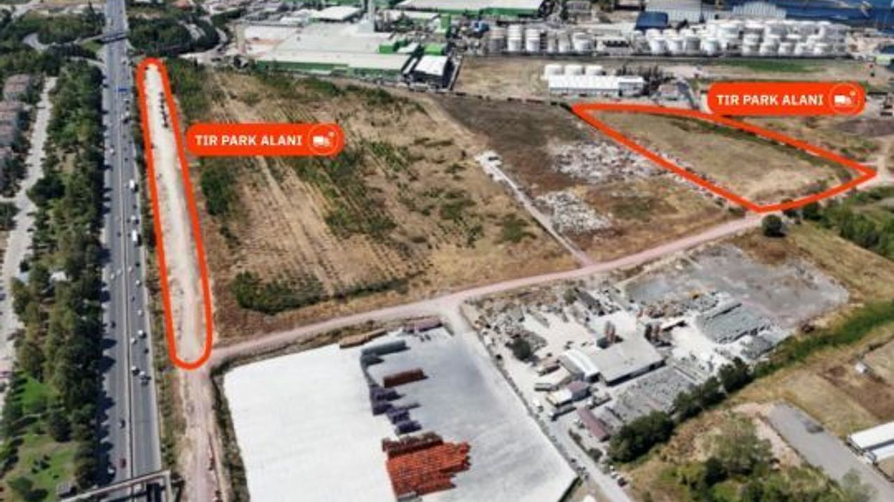Kocaeli'de D-130 Karayolu’nda Tır ve Kamyonlara Saatli Giriş Yasağı Başladı