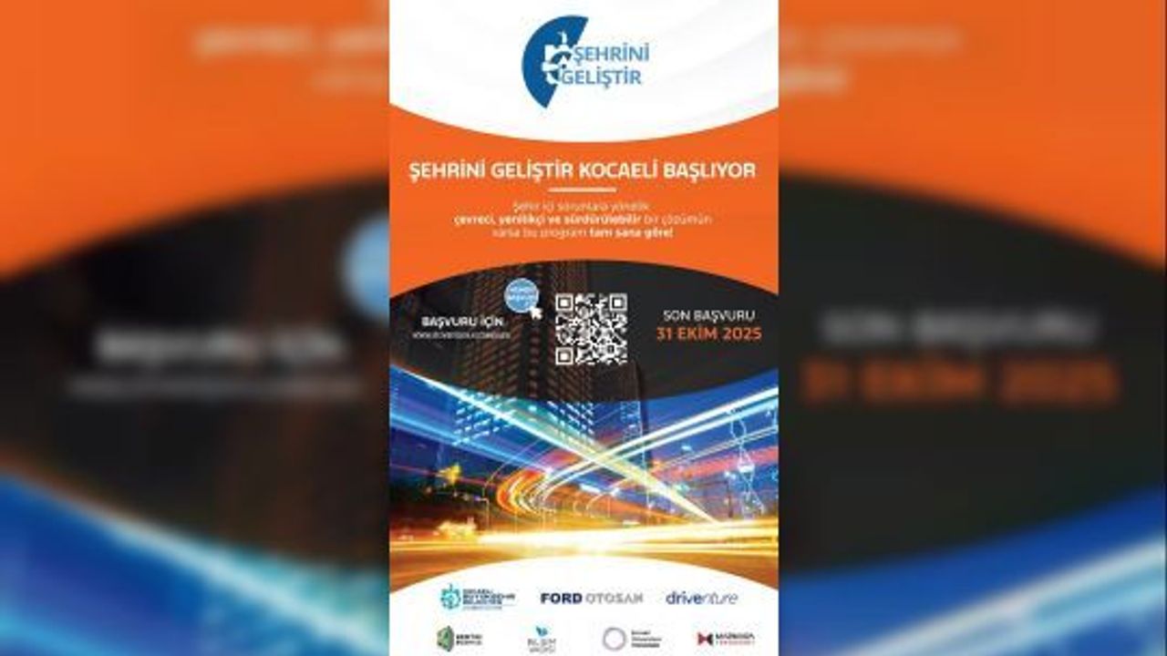 Şehrini Geliştir Kocaeli ile Akıllı Ulaşım Fikirlerine Destek