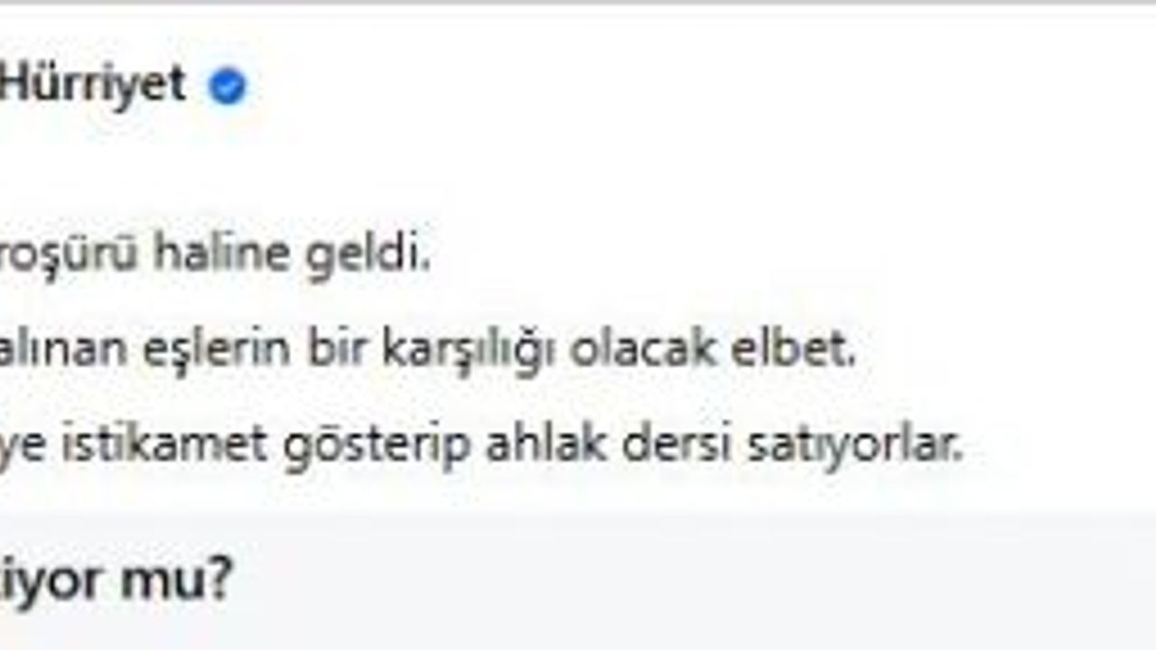 Fatma Kaplan Hürriyet’ten Yandaş Basın Eleştirisi