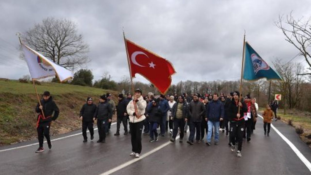 Körfez’de Sarıkamış Şehitleri İçin Anma Yürüyüşü