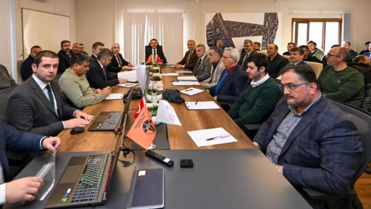  Derince Liman Bağlantı Yolu İçin Altyapı Koordinasyon Toplantısı