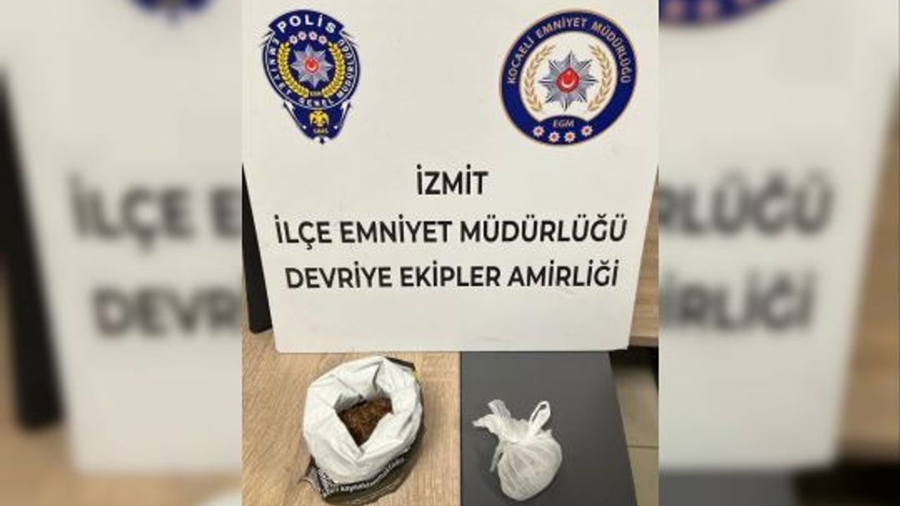  İzmit’te Narkotik Operasyonu: 56 Gram Madde Ele Geçirildi