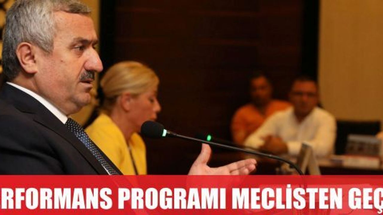  Körfez’de performans programı meclisten geçti