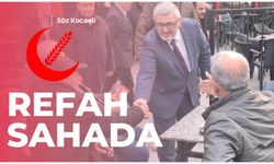 YENİDEN REFAH SAHAYA İNDİ