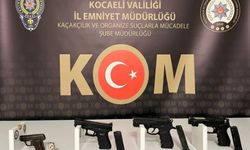 Körfez ve Başiskele’de Silah Kaçakçılığı Operasyonu