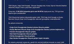 TEM Otoyolu’nda İzmit – Dilovası Arası Onarım Çalışması Başlıyor