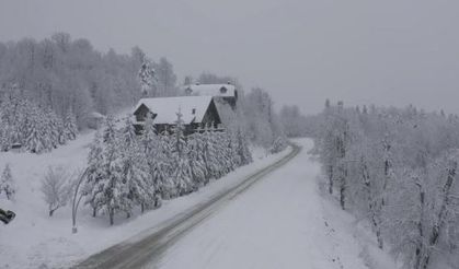 Kartepe kış masalı gibi