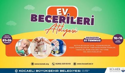 KO-MEK, Gençlere, çeşitli ev becerileri öğretecek