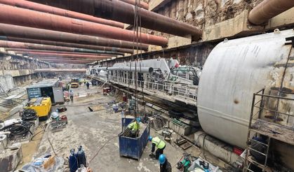 Körfezray Metro Projesi’nde 5. TBM Çalışmaya Başladı