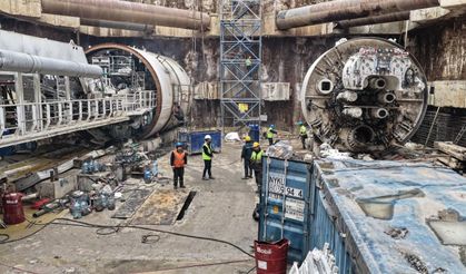 Körfezray Metro Projesi’nde Tüm TBM’ler Devrede