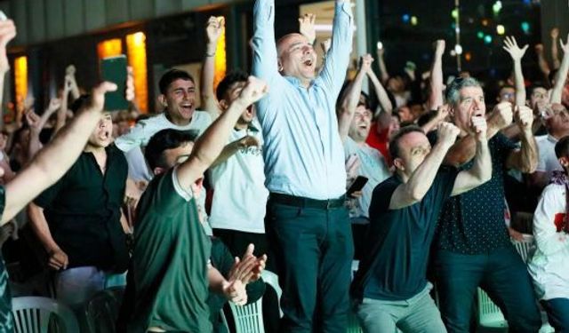 Milli heyecan, Körfez halkını coşturdu