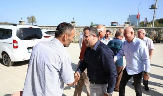 Başkan Gökçe, Geredeli Mahallesi'ni, Ziyaret Etti