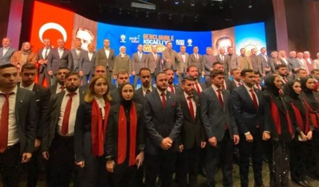 AK PARTİ KOCAELİ İL GENÇLİK KOLLARI KONGRESİNDE DOĞAN ORAK BAŞKAN SEÇİLDİ